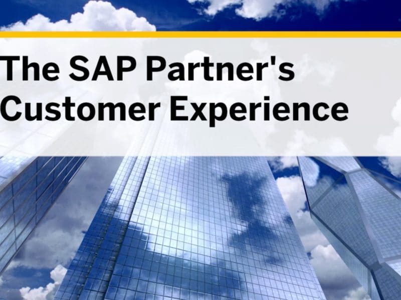 Cloud Talk – The SAP Partner Customer Experience